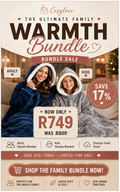Family Hoodie Blanket Bundle