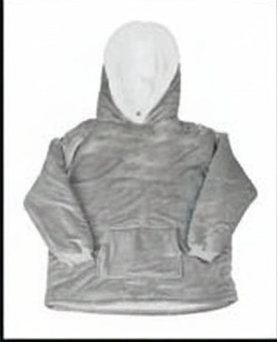 Plush Adult Hoodie Blanket
