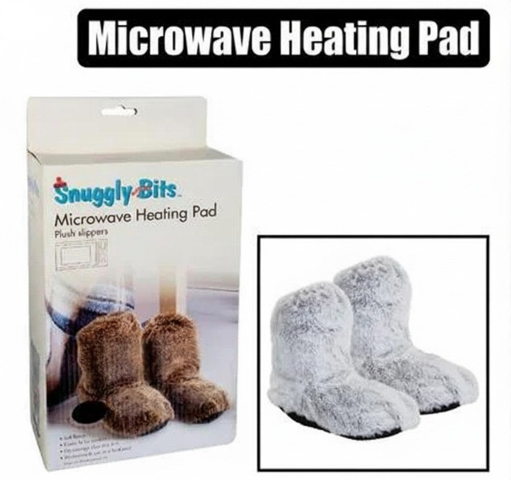 Microwave Heating Plush Slippers